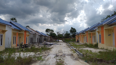 foto gerbang perumahan Graha Kopong 