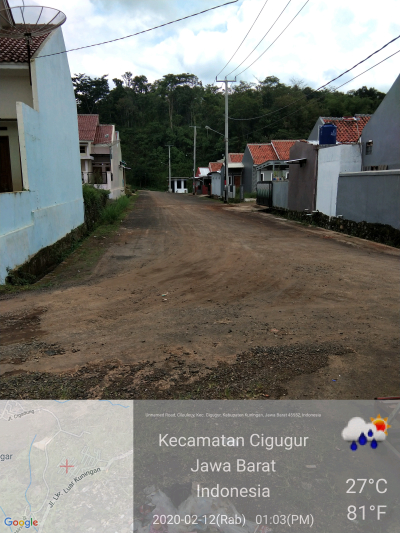 foto gerbang perumahan PERUMAHAN QUANTA 2 