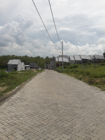 foto gerbang perumahan samudera residence