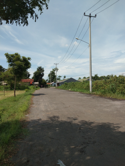 foto gerbang perumahan GREEN VILLAGE SUMBER