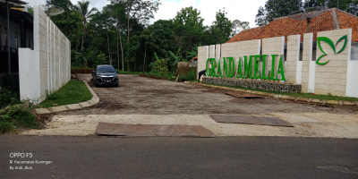 foto gerbang perumahan GRAND AMELIA