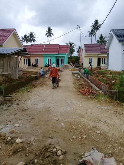 foto gerbang perumahan ABU RAIHAN 2