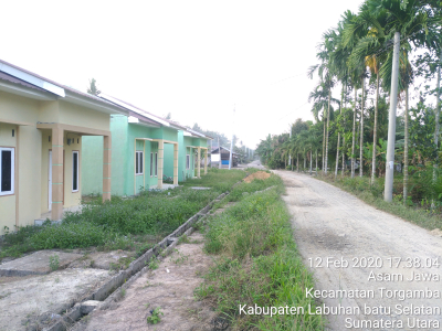 foto gerbang perumahan Sumberjo Agro Permai