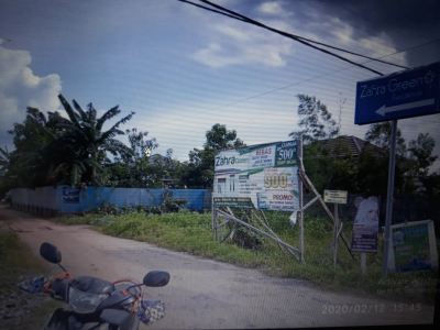 foto gerbang perumahan ZAHRA GREEN