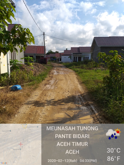 foto gerbang perumahan Graha Bidari Indah