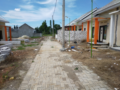foto gerbang perumahan Pandan Arum Residence