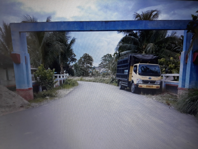 foto gerbang perumahan Balangan Residence