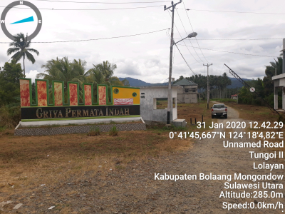 foto gerbang perumahan GRIYA PERMATA INDAH