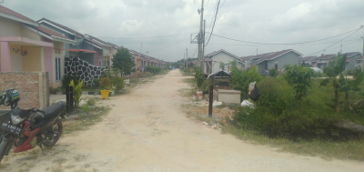 foto gerbang perumahan Green Kubang Residence