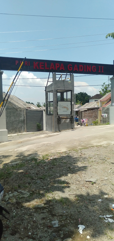 foto gerbang perumahan PERUM PURI KELAPA GADING 2