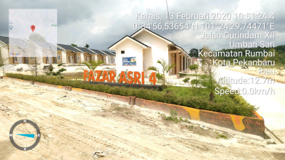 foto gerbang perumahan Fazar Asri 4