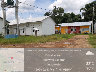 foto gerbang perumahan VILLA PATTALLASSANG INDAH III