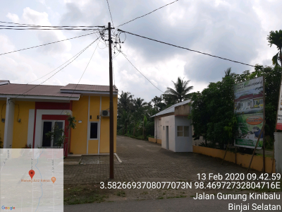 foto gerbang perumahan KINIBALU INDAH PERMAI