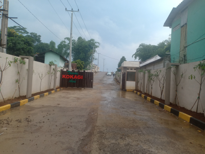 foto gerbang perumahan Taman kokagi asri