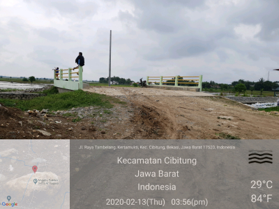 foto gerbang perumahan Mahkota Village