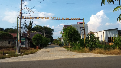foto gerbang perumahan BANUA  JINGAH CITRA MUHIBBIEN