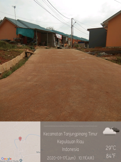 foto gerbang perumahan Gesya Gurindam 1