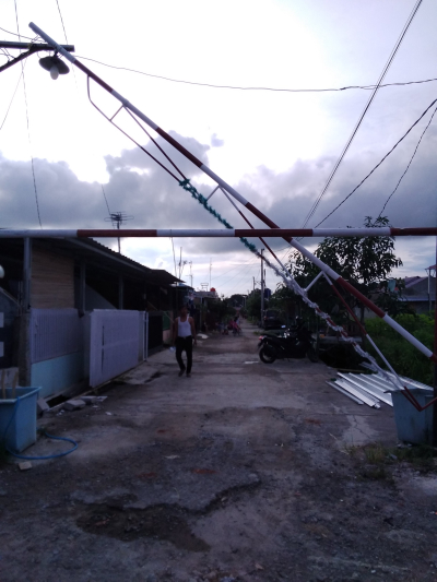 foto gerbang perumahan Kepuren Residence 1 - KPRN