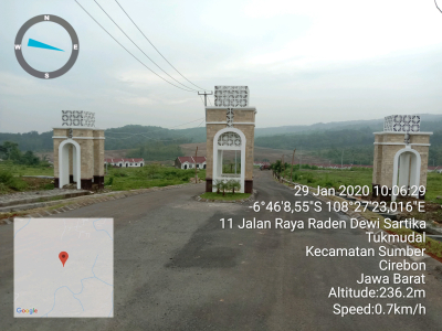 foto gerbang perumahan KOTA BARU KEANDRA 2