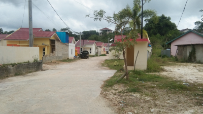 foto gerbang perumahan Samara City