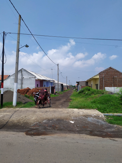 foto gerbang perumahan PERUM BLUE SAFIR INDAH
