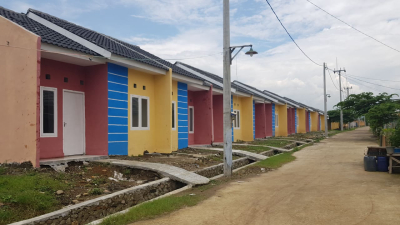 foto gerbang perumahan Grand Taman Leticia