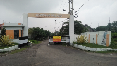 foto gerbang perumahan MONTANA VILLAGE