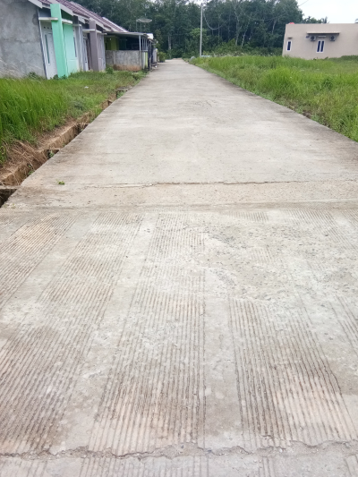 foto gerbang perumahan Bakung citra lestari