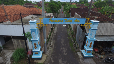 foto gerbang perumahan PANORAMA TEDUH ASRI