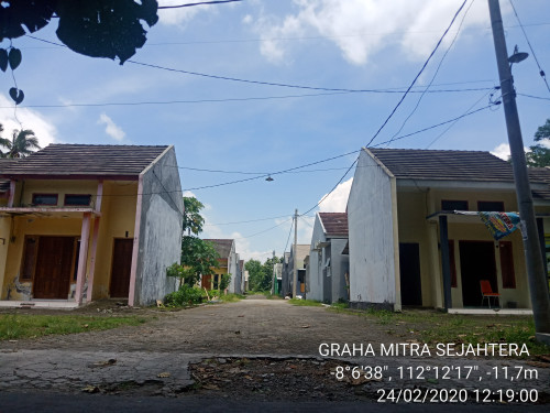 foto gerbang perumahan Graha mitra sejahtera