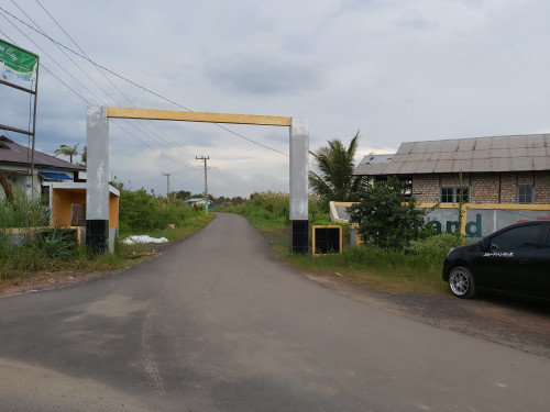 foto gerbang perumahan Basyar Azmi II