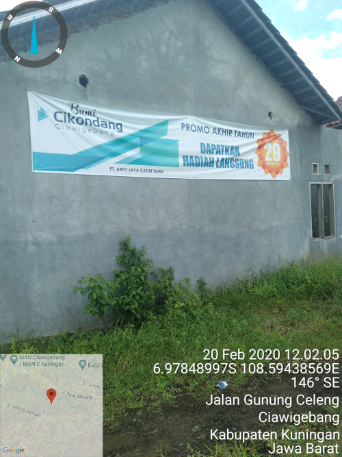 foto gerbang perumahan Bumi Cikondang