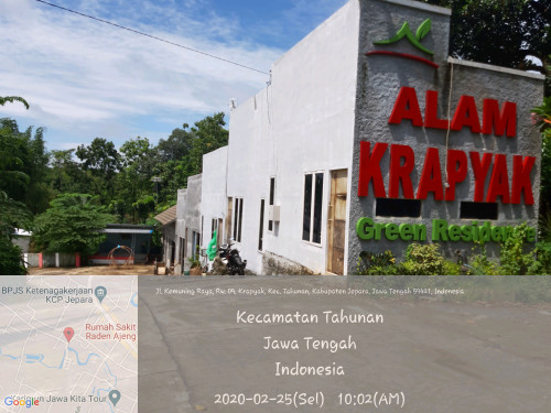 foto gerbang perumahan ALAM KRAPYAK GREEN RESIDENCE