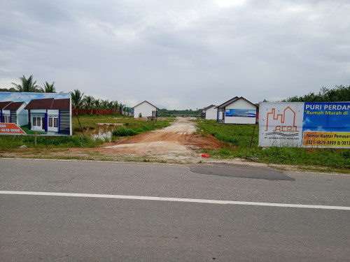 foto gerbang perumahan PURI PERDANA