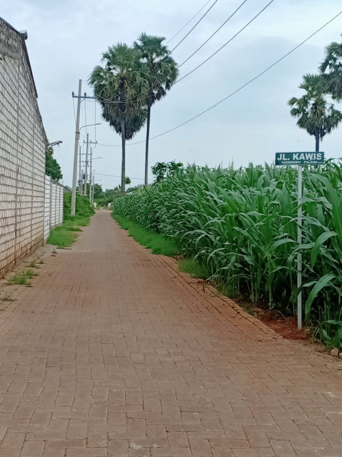 foto gerbang perumahan Maisons De la Propriete