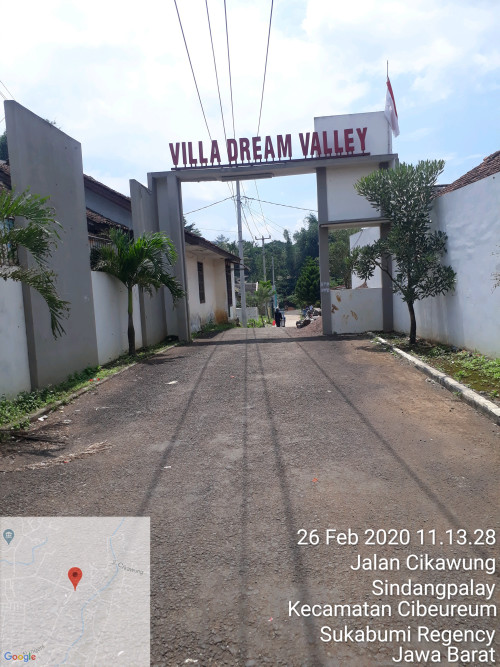foto gerbang perumahan VILLA DREAM VALLEY