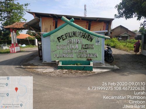 foto gerbang perumahan BUMI KARTIKA ASRI