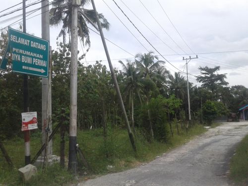 foto gerbang perumahan GRIYA BUMI PERMAI