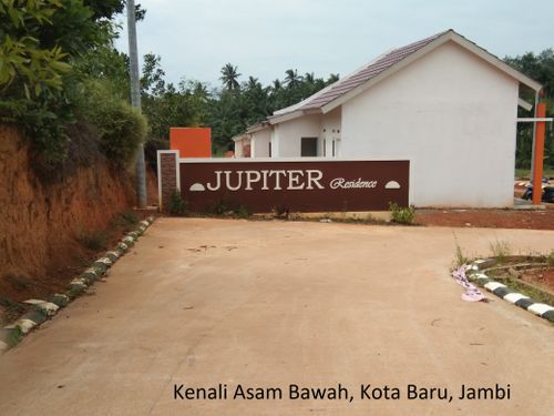 foto gerbang perumahan JUPITER RESIDENCE