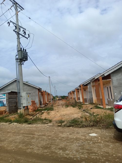 foto gerbang perumahan Mendalo berkah
