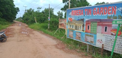 foto gerbang perumahan RIMERA TIN GARDEN