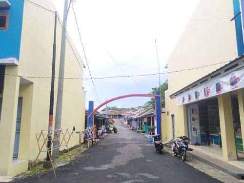 foto gerbang perumahan Mutiara Cimerak Residence