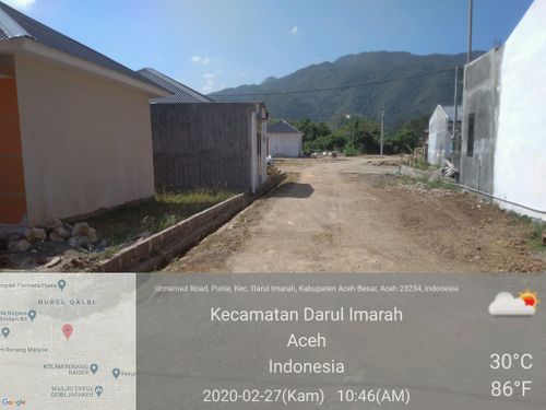 foto gerbang perumahan GRIYA PUNIE MINIMALIS
