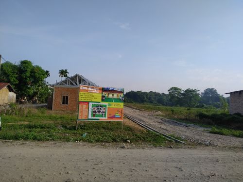 foto gerbang perumahan Sari Mulya Residence