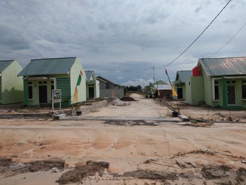foto gerbang perumahan Bintang Sembilan Residence