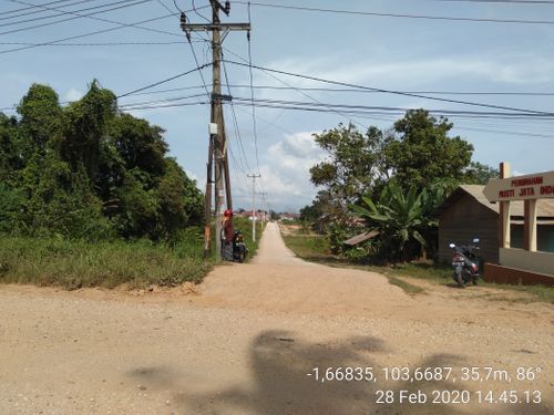 foto gerbang perumahan Musti Jaya Indah VII