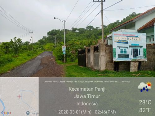 foto gerbang perumahan BINTANG LIMA RESIDENCE