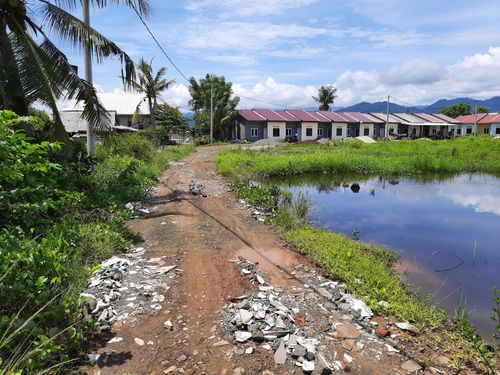 foto gerbang perumahan Griya Asri