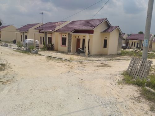 foto gerbang perumahan Bumi riau lestari