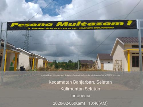 foto gerbang perumahan Pesona Multazam 1